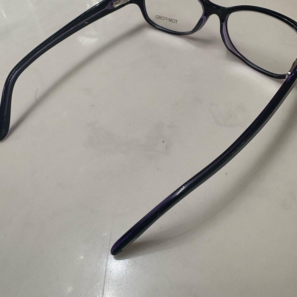 Tom Ford Purple and Black Eyeglasses - Picture 5 of 8